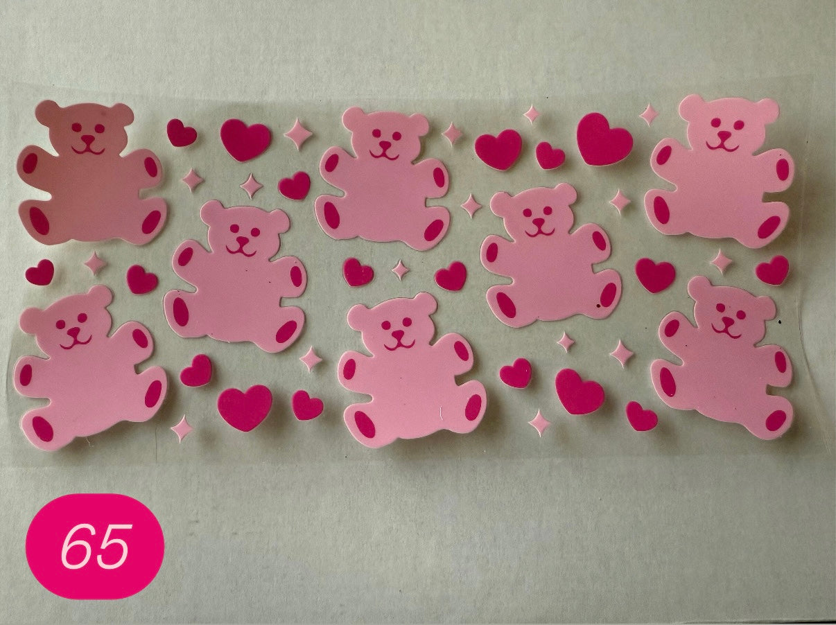 Butterflies, Bows, Hearts and Flowers