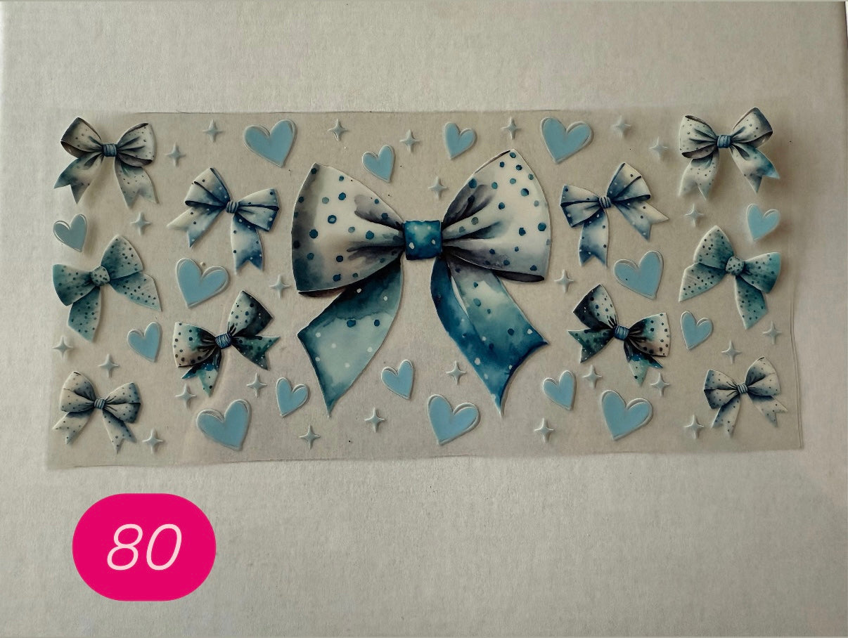 Butterflies, Bows, Hearts and Flowers