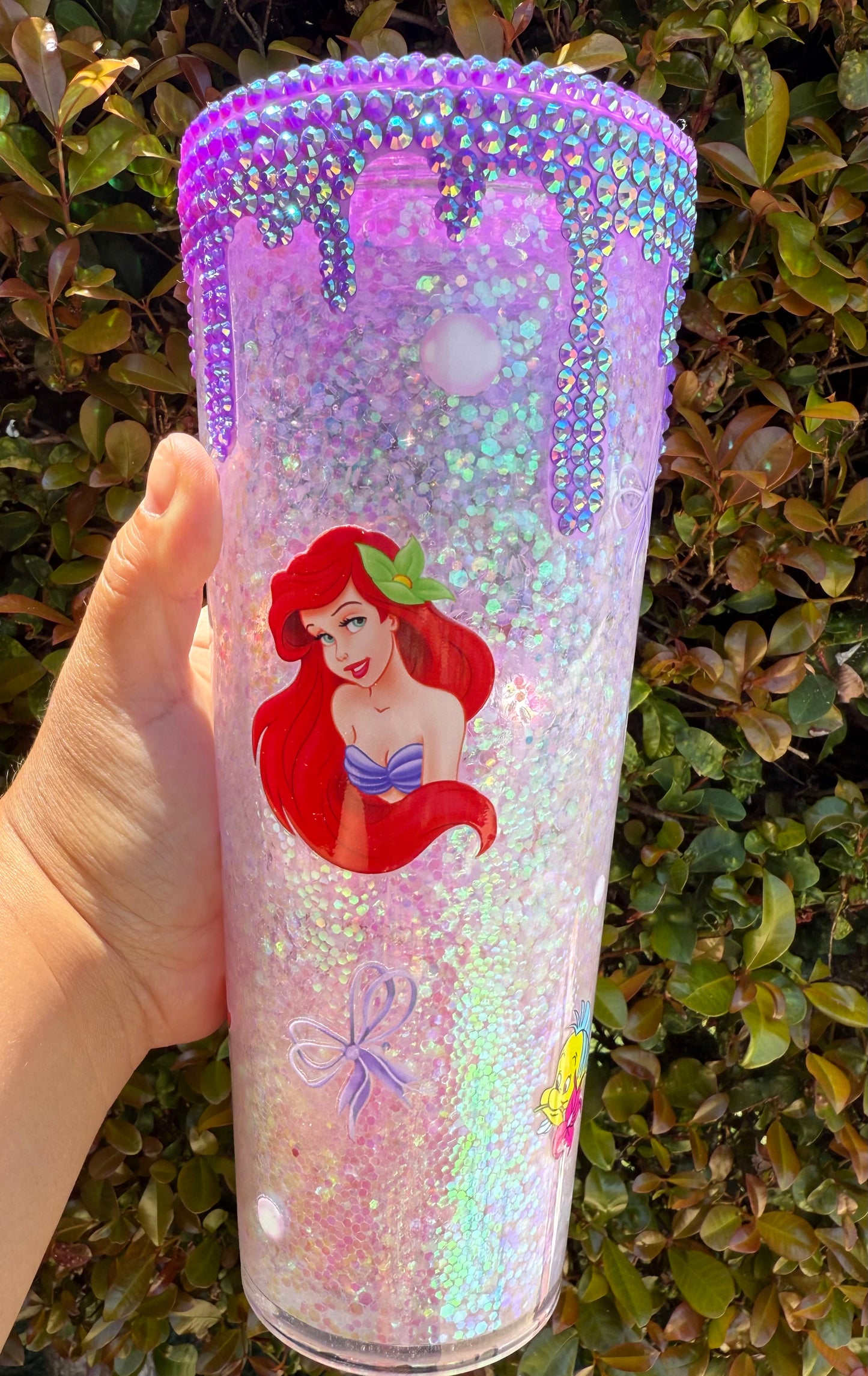 Little Mermaid 24oz snow globe