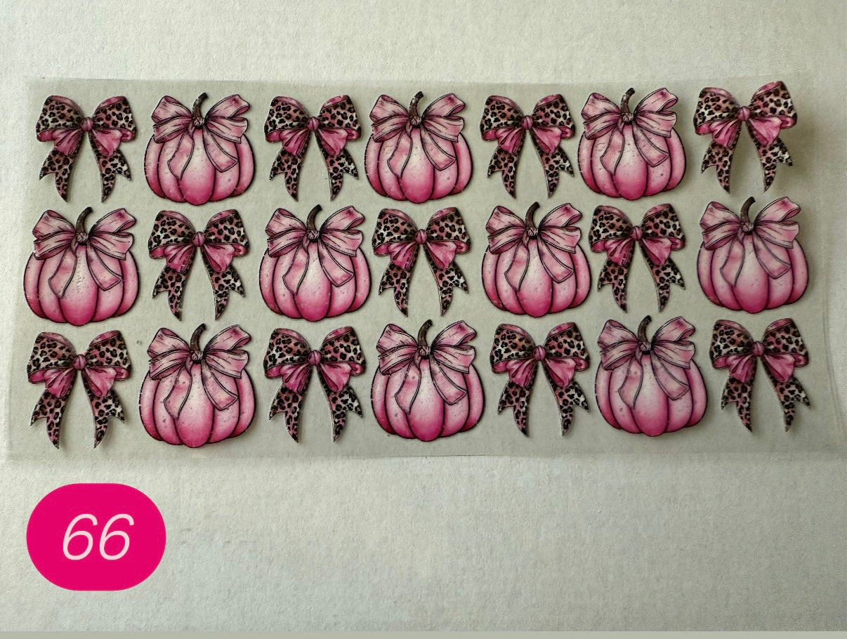 Butterflies, Bows, Hearts and Flowers