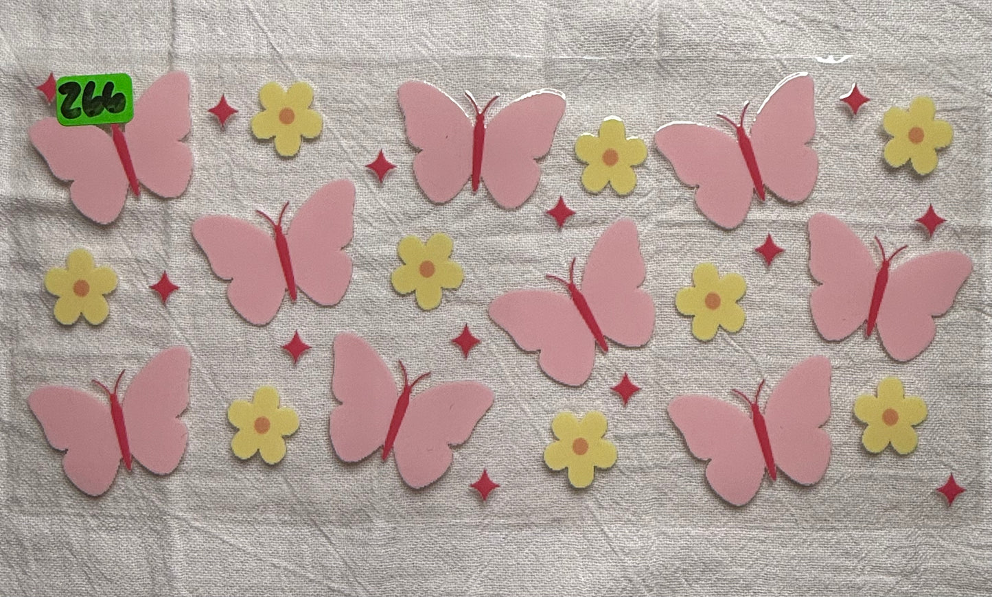 Butterflies, Bows, Hearts and Flowers