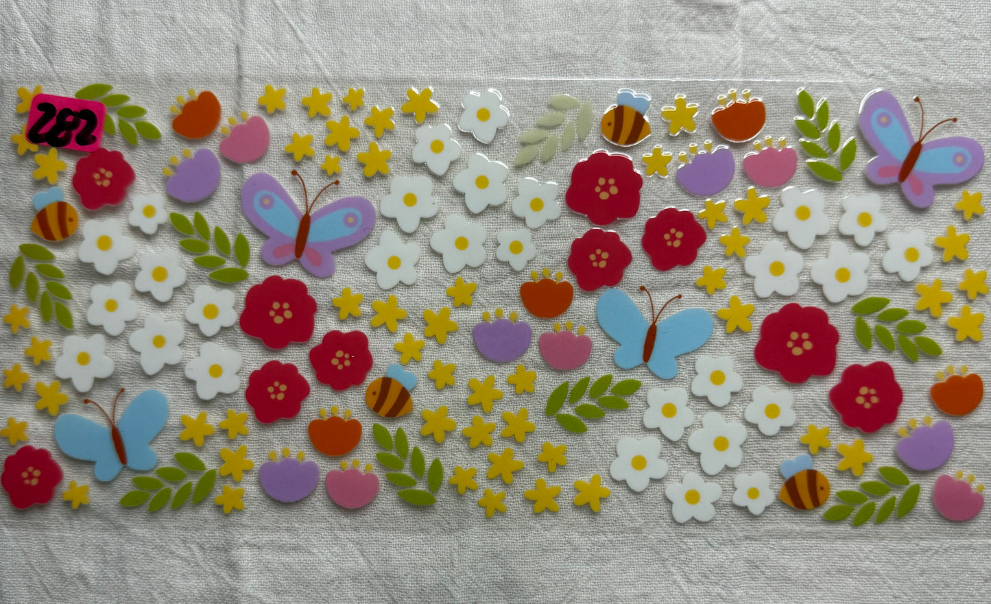Butterflies, Bows, Hearts and Flowers