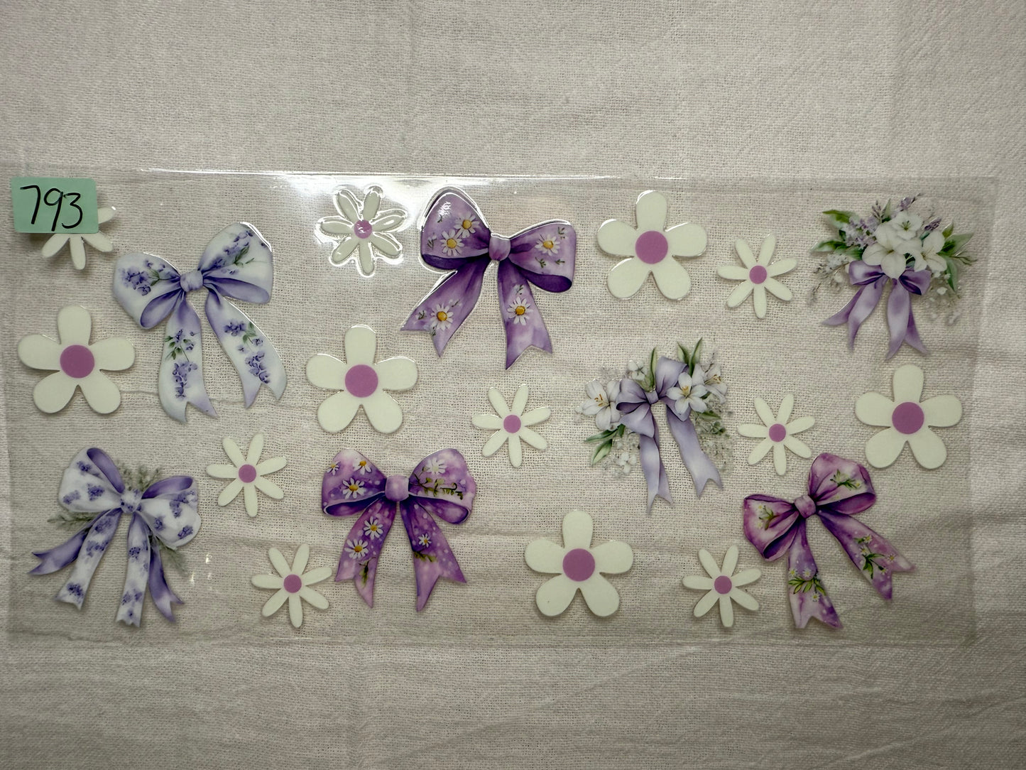 Butterflies, Bows, Hearts and Flowers