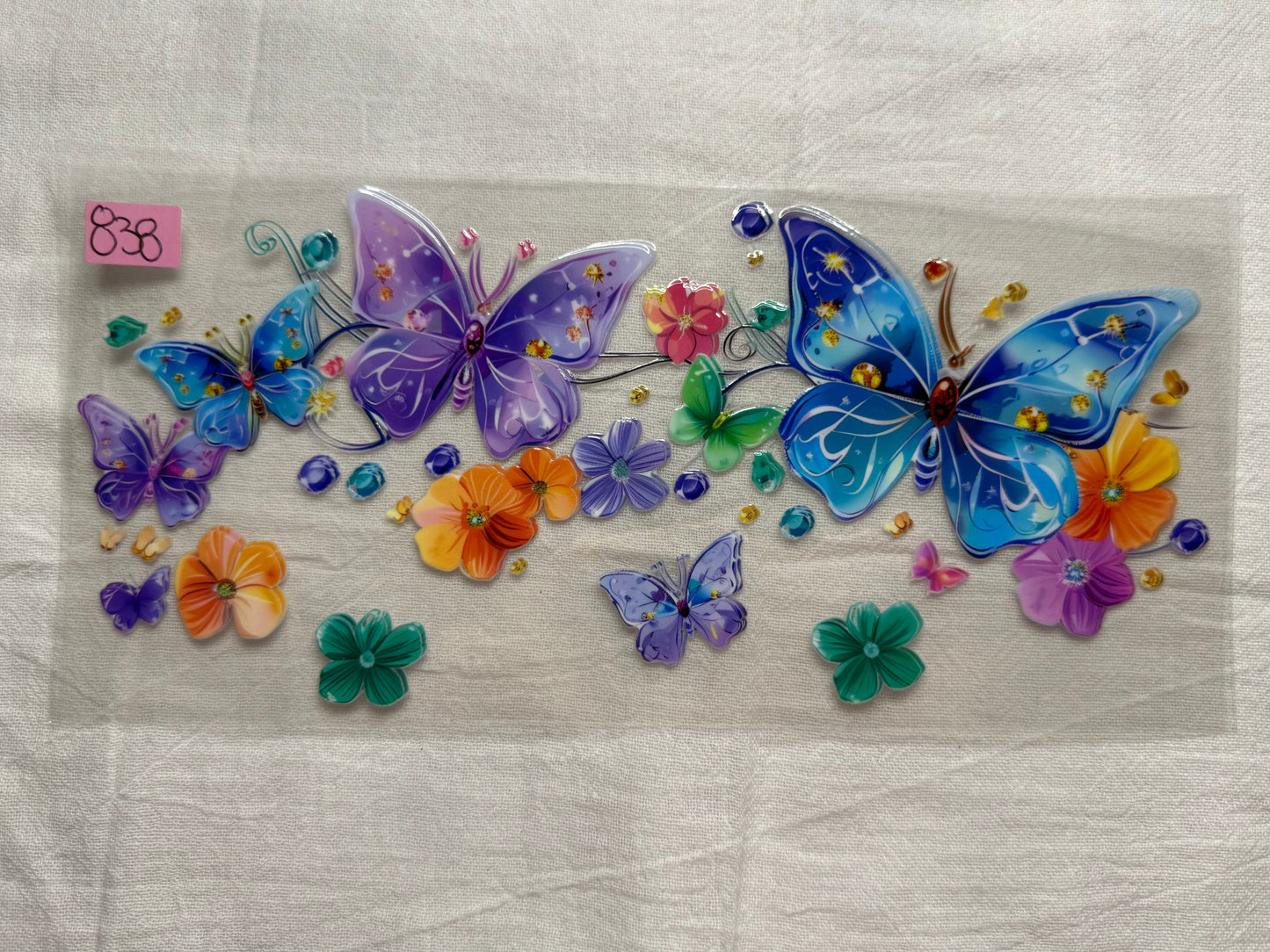 Butterflies, Bows, Hearts and Flowers