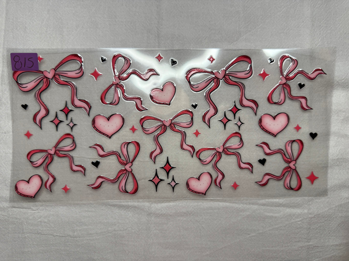 Butterflies, Bows, Hearts and Flowers