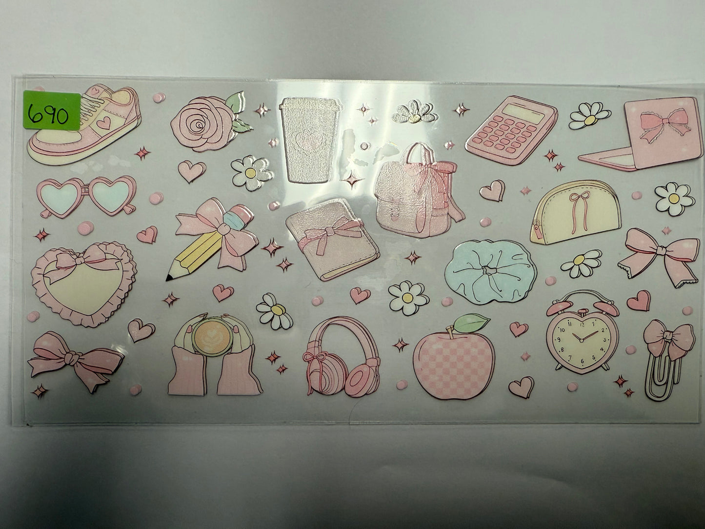Butterflies, Bows, Hearts and Flowers