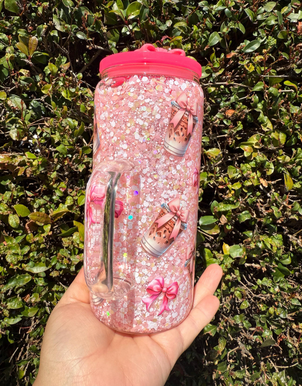 20oz glass snowglobe