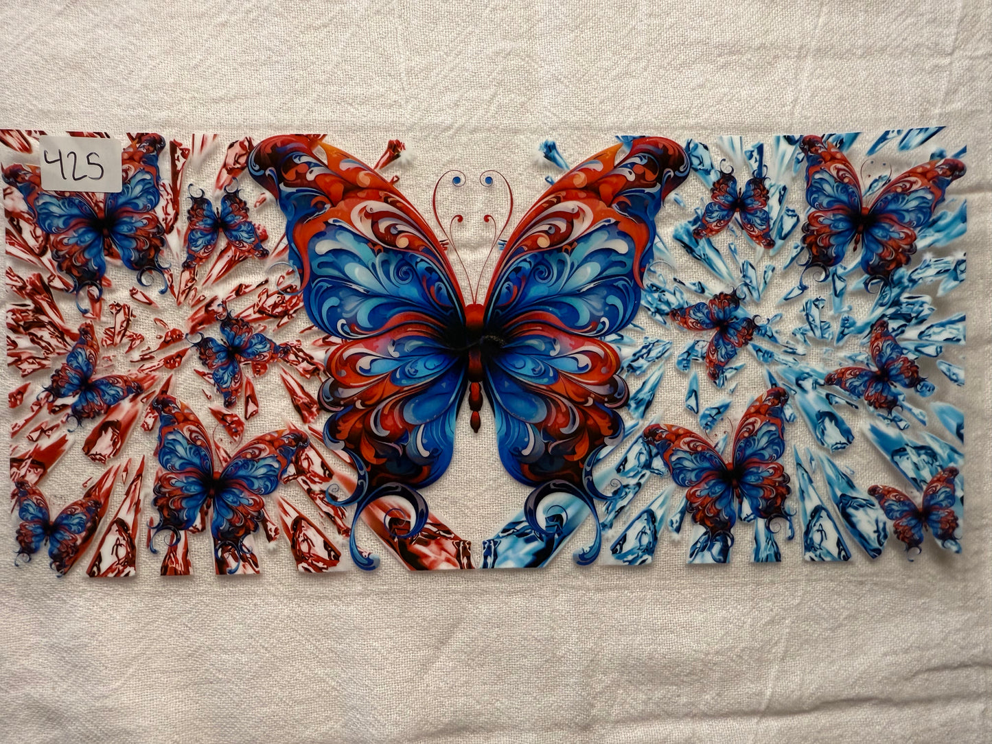 Butterflies, Bows, Hearts and Flowers