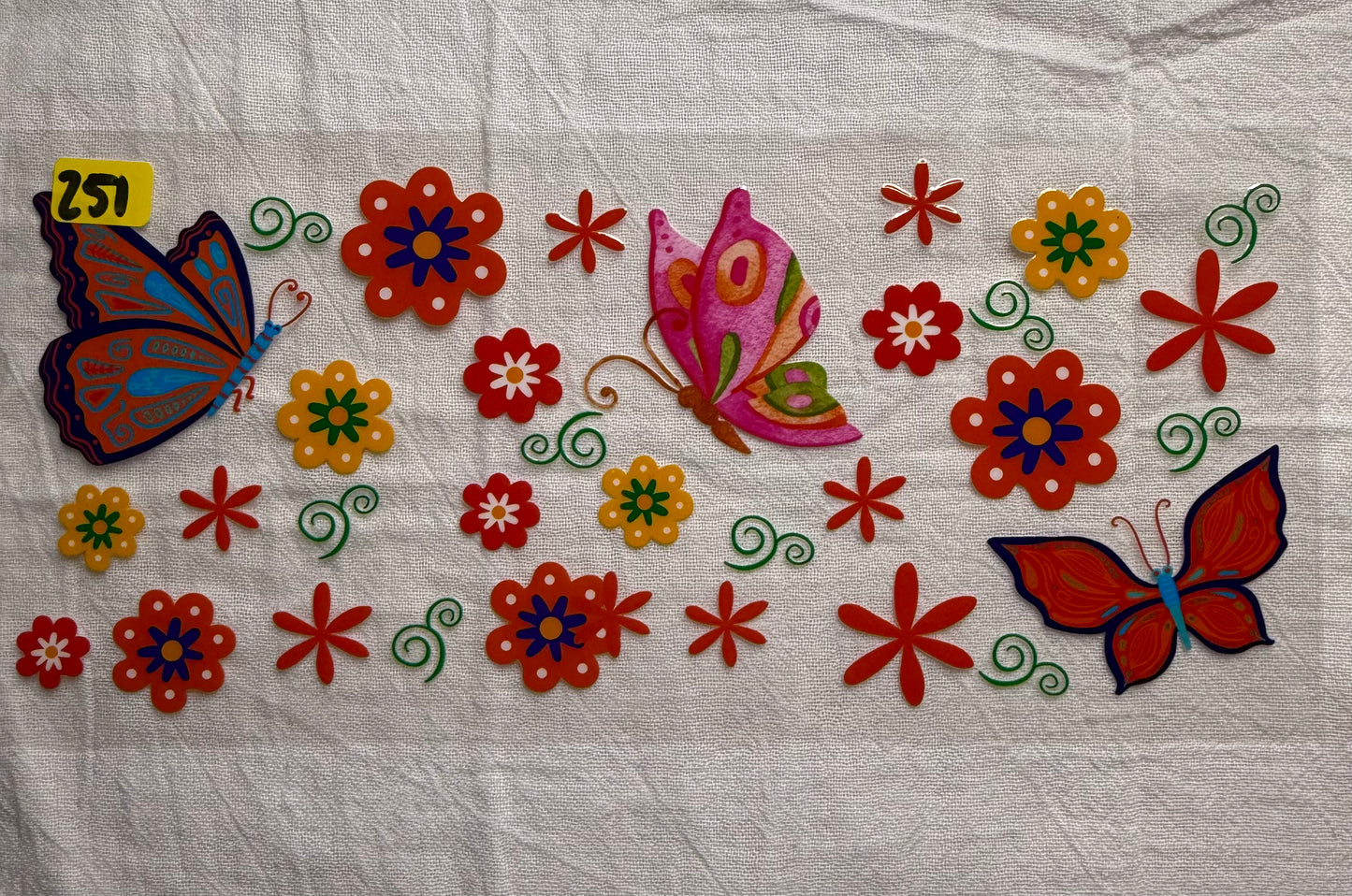 Butterflies, Bows, Hearts and Flowers