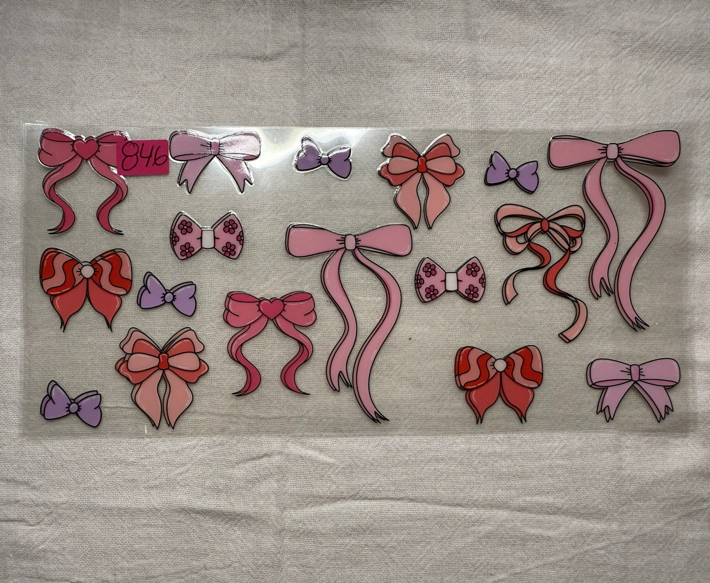 Butterflies, Bows, Hearts and Flowers