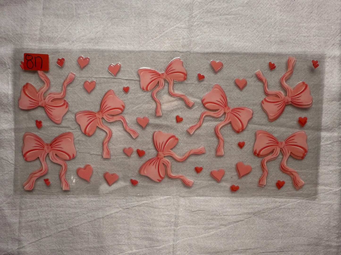 Butterflies, Bows, Hearts and Flowers