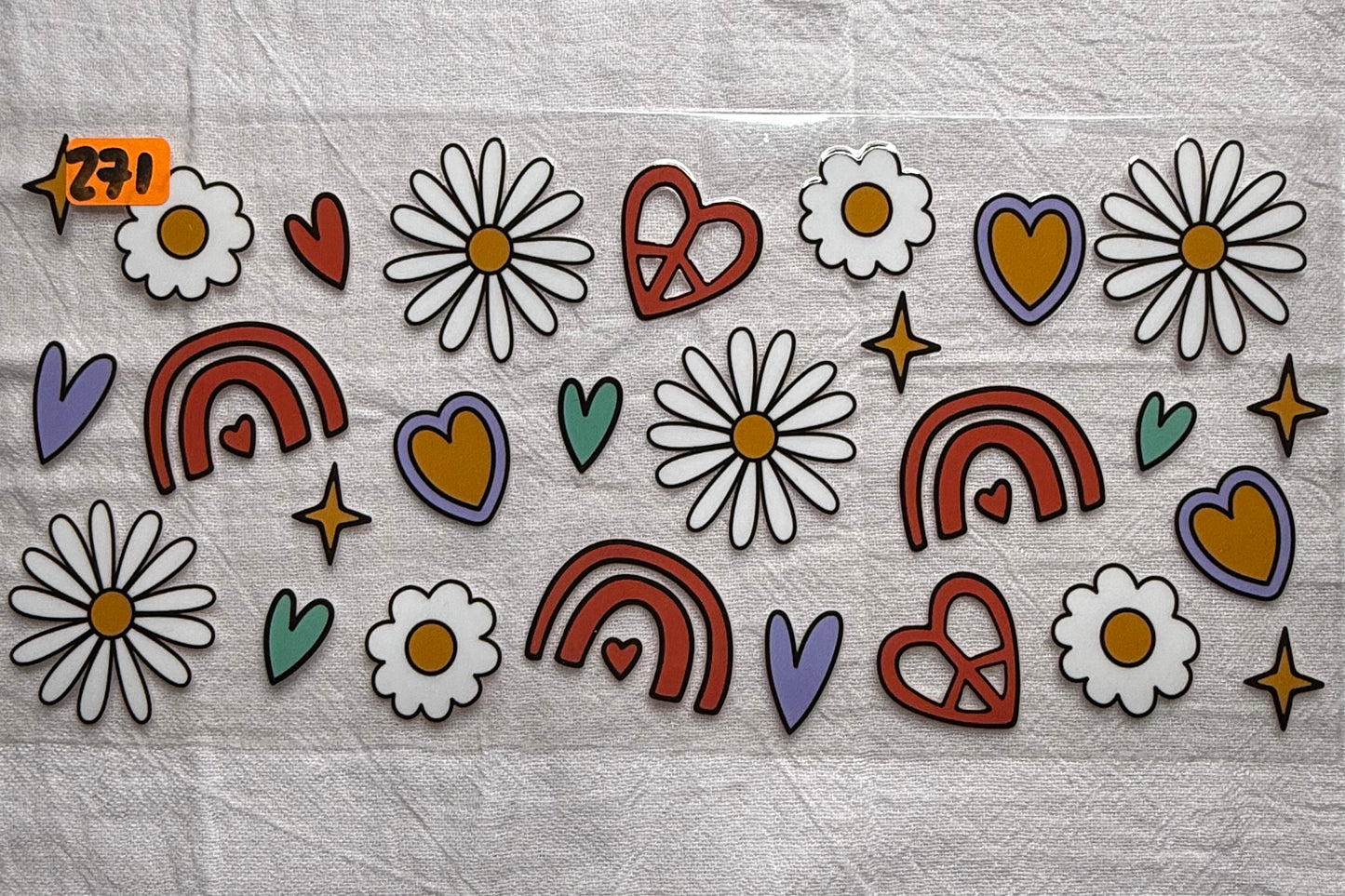 Butterflies, Bows, Hearts and Flowers