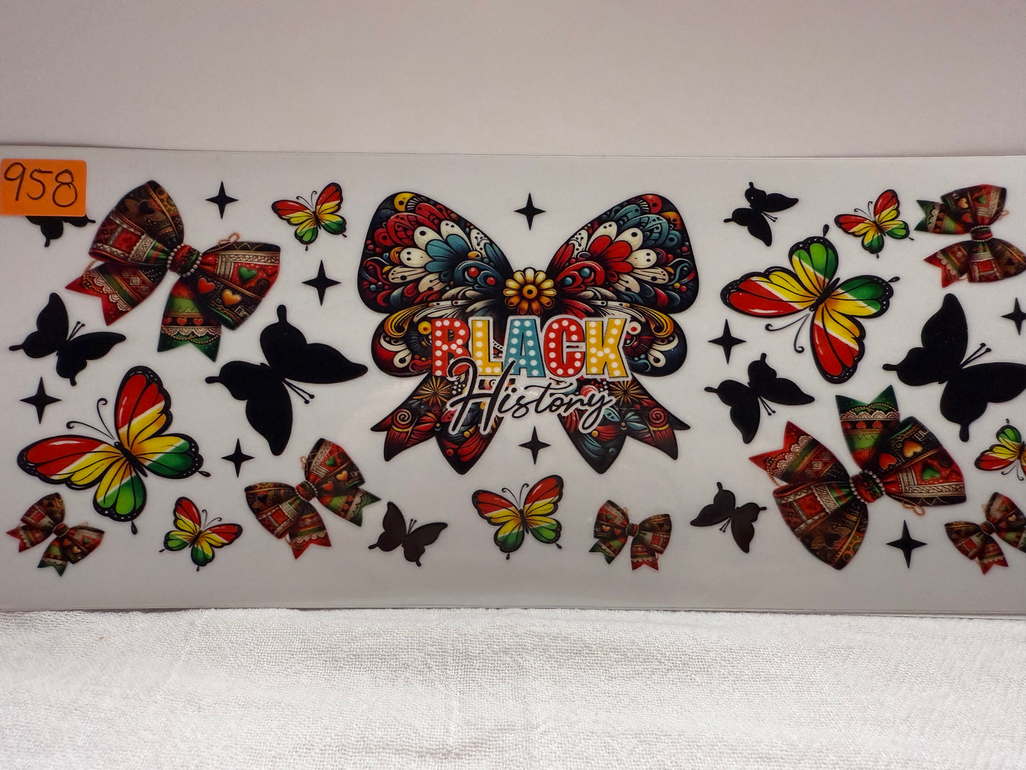 Butterflies, Bows, Hearts and Flowers