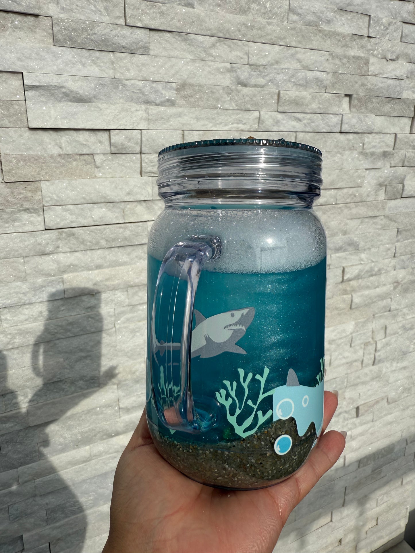 20oz Acrylic mason cup
