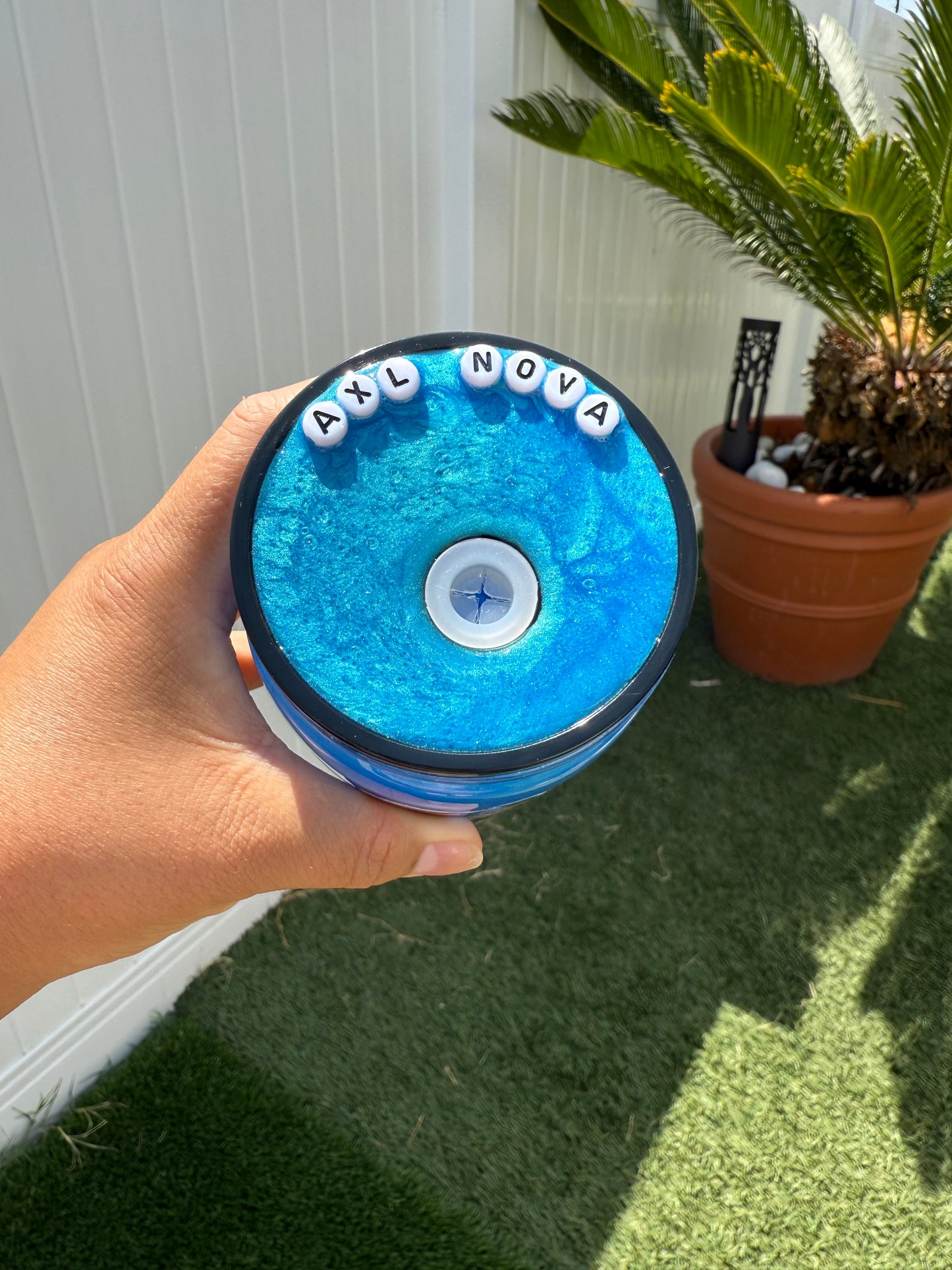 Decorated Lid