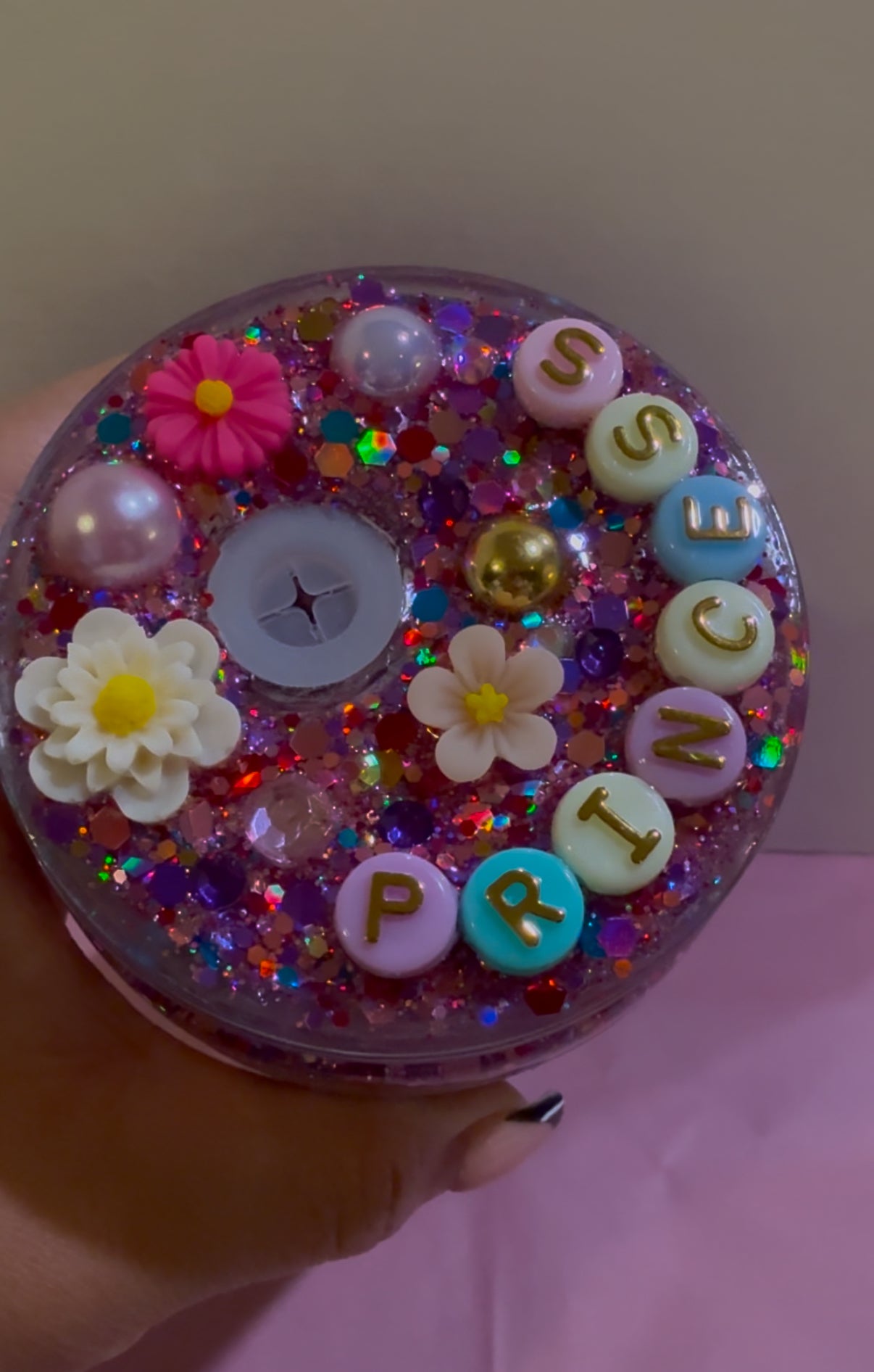Decorated Lid