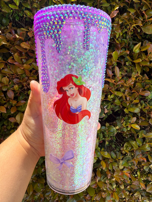 Little Mermaid 24oz snow globe