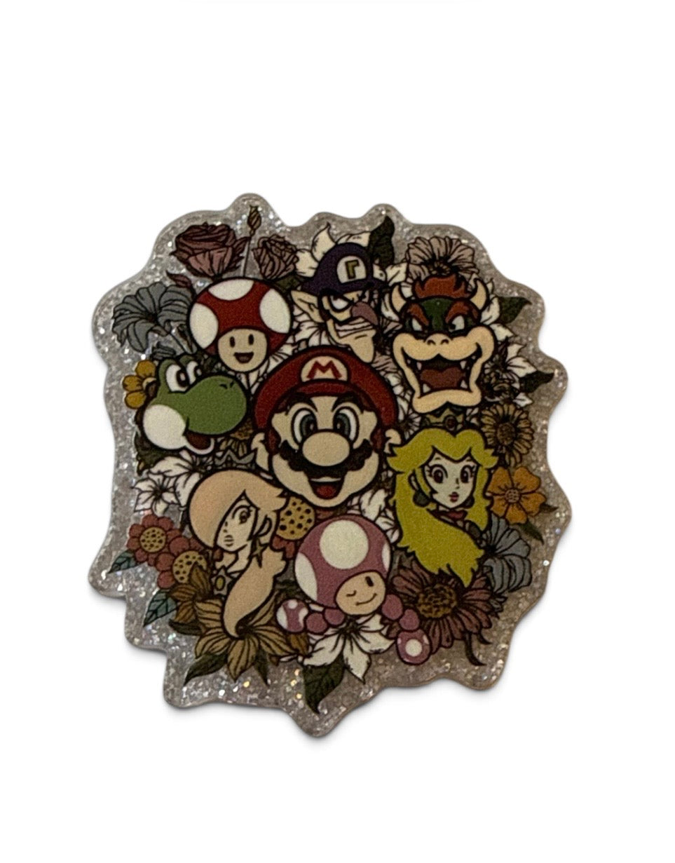 Acrylics Flatbacks and badge buddies sets