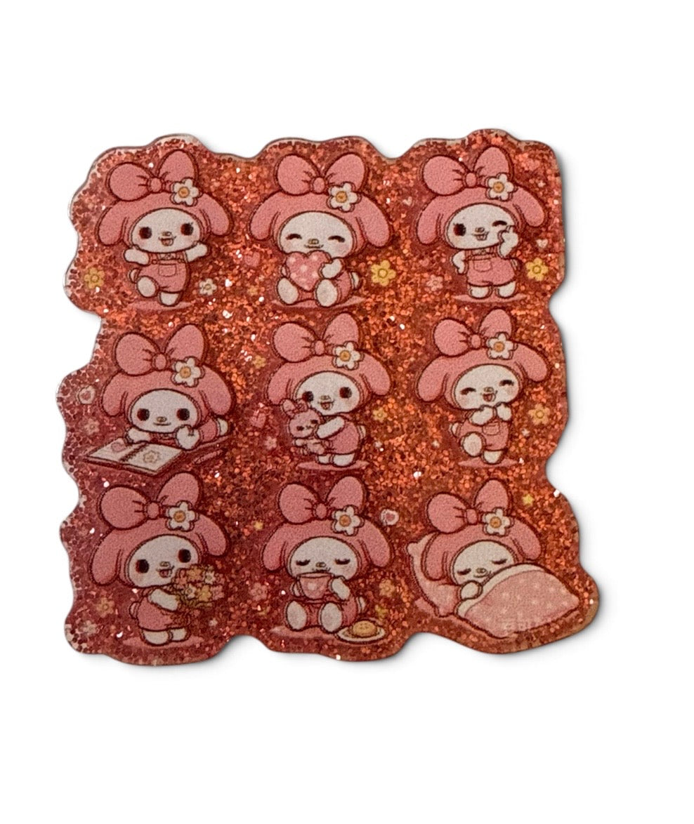Acrylics Flatbacks and badge buddies sets