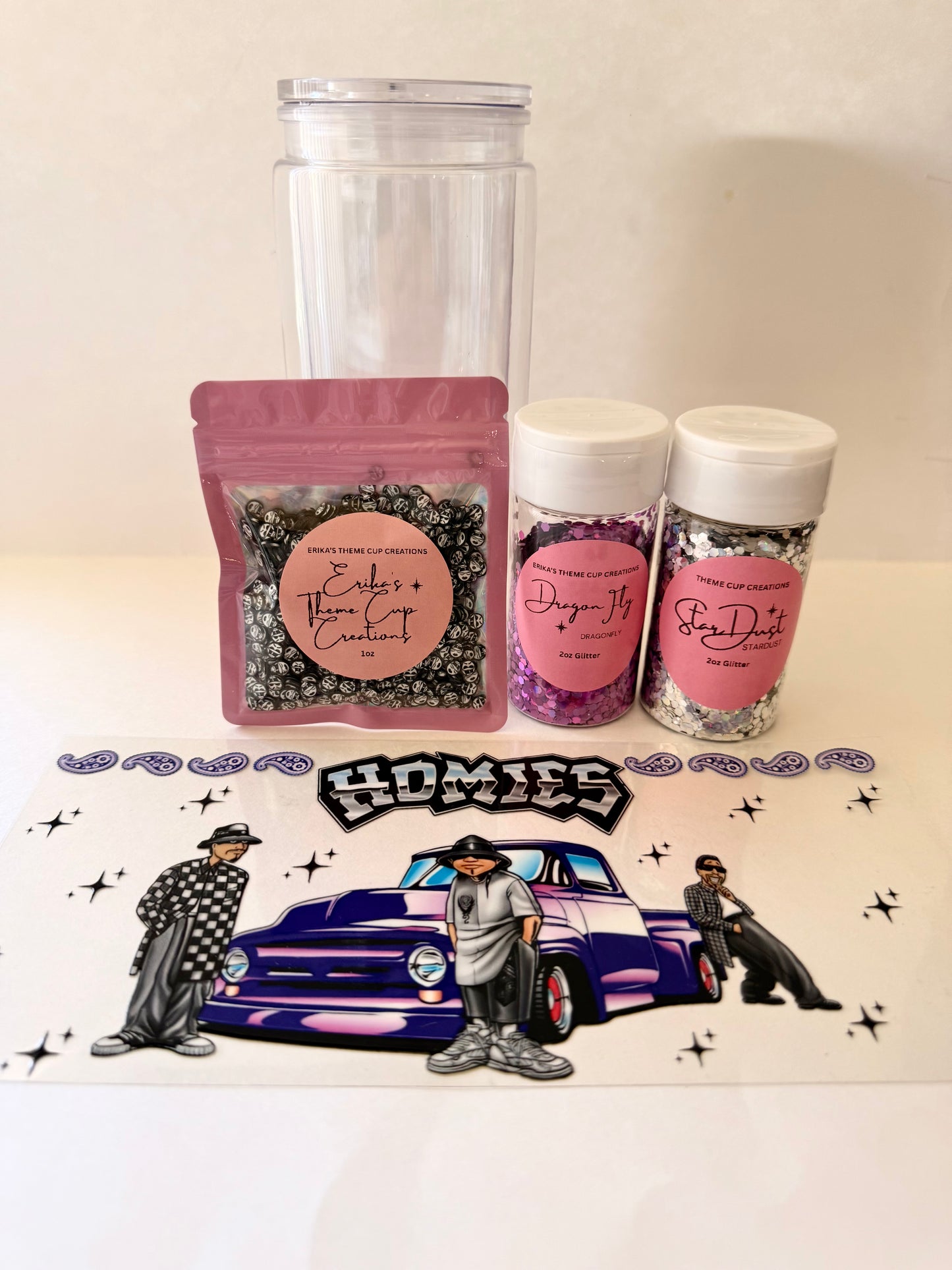 Glitter and wrap bundles