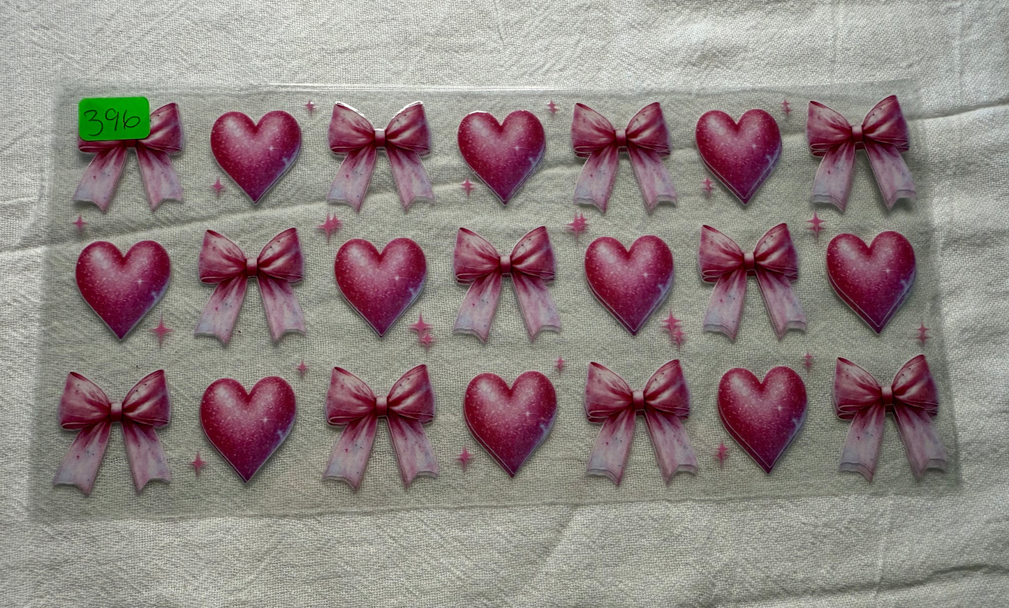 Butterflies, Bows, Hearts  and Flowers