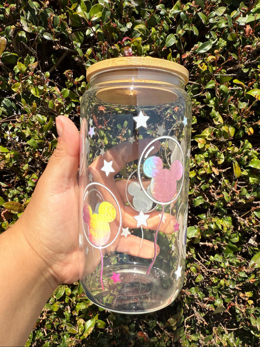 16oz glass cup