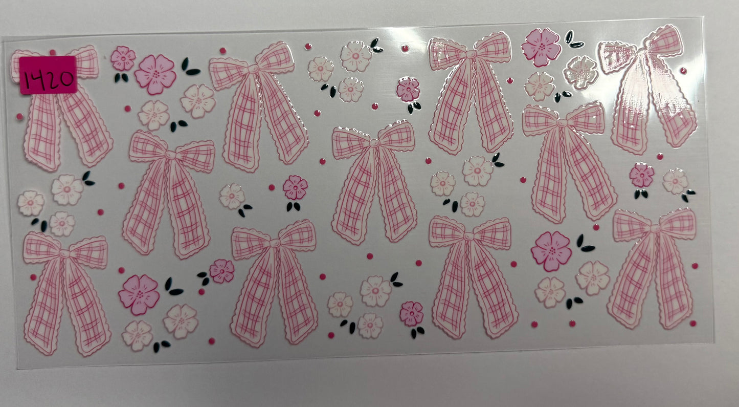 Butterflies, Bows, Hearts  and Flowers #2