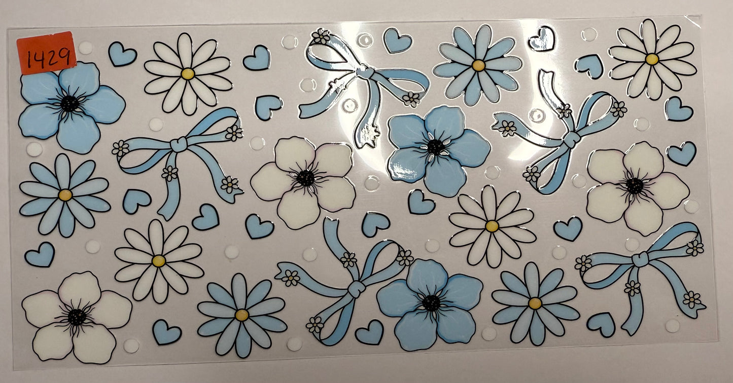 Butterflies, Bows, Hearts  and Flowers #2