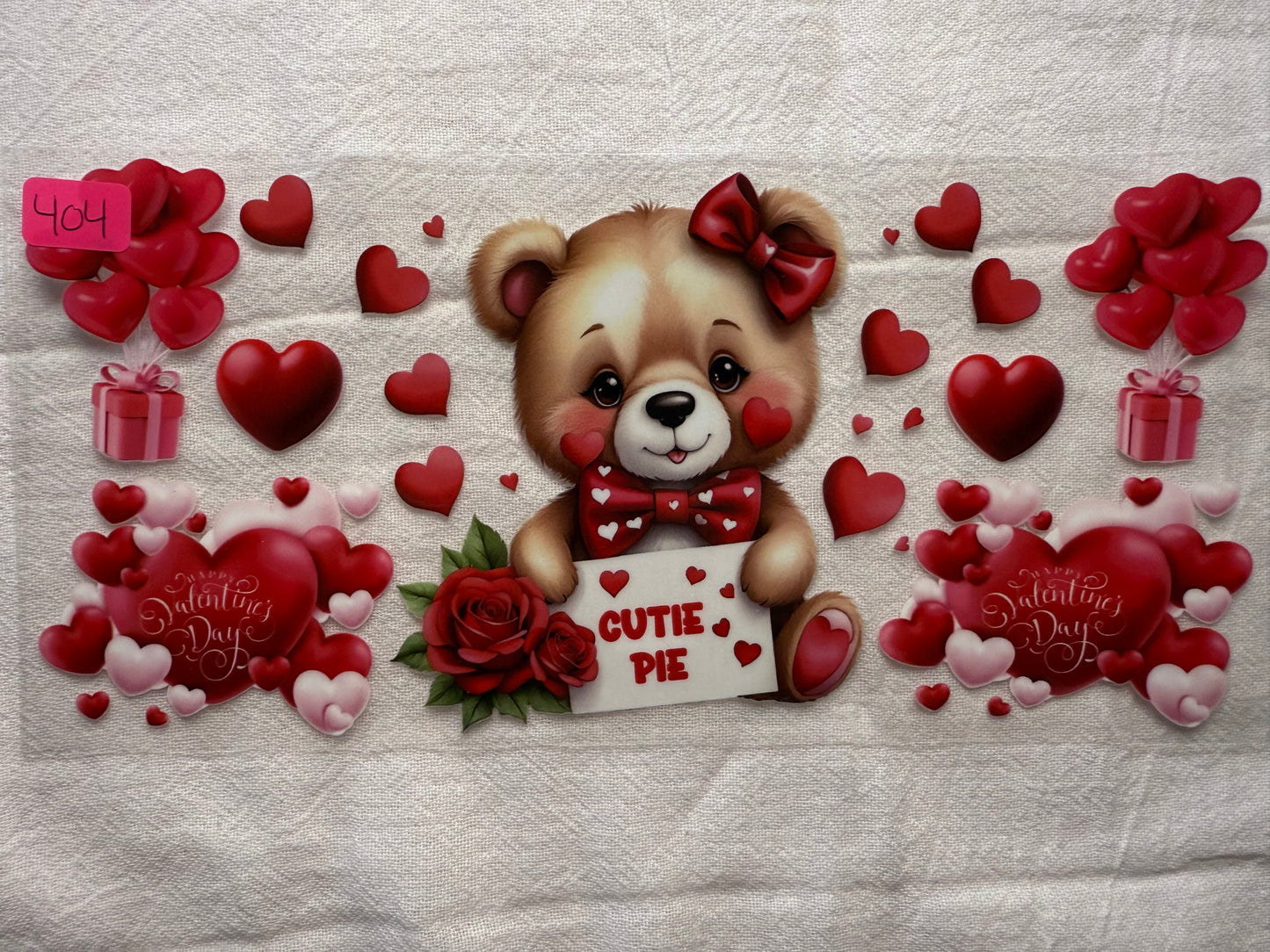 Butterflies, Bows, Hearts  and Flowers
