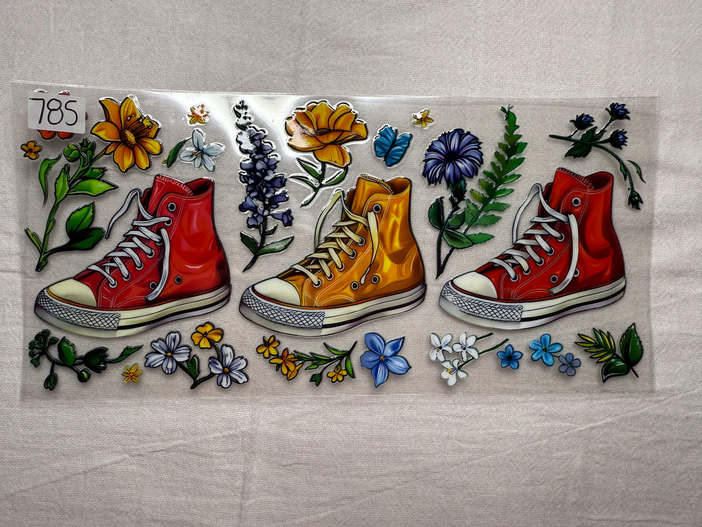 Butterflies, Bows, Hearts  and Flowers