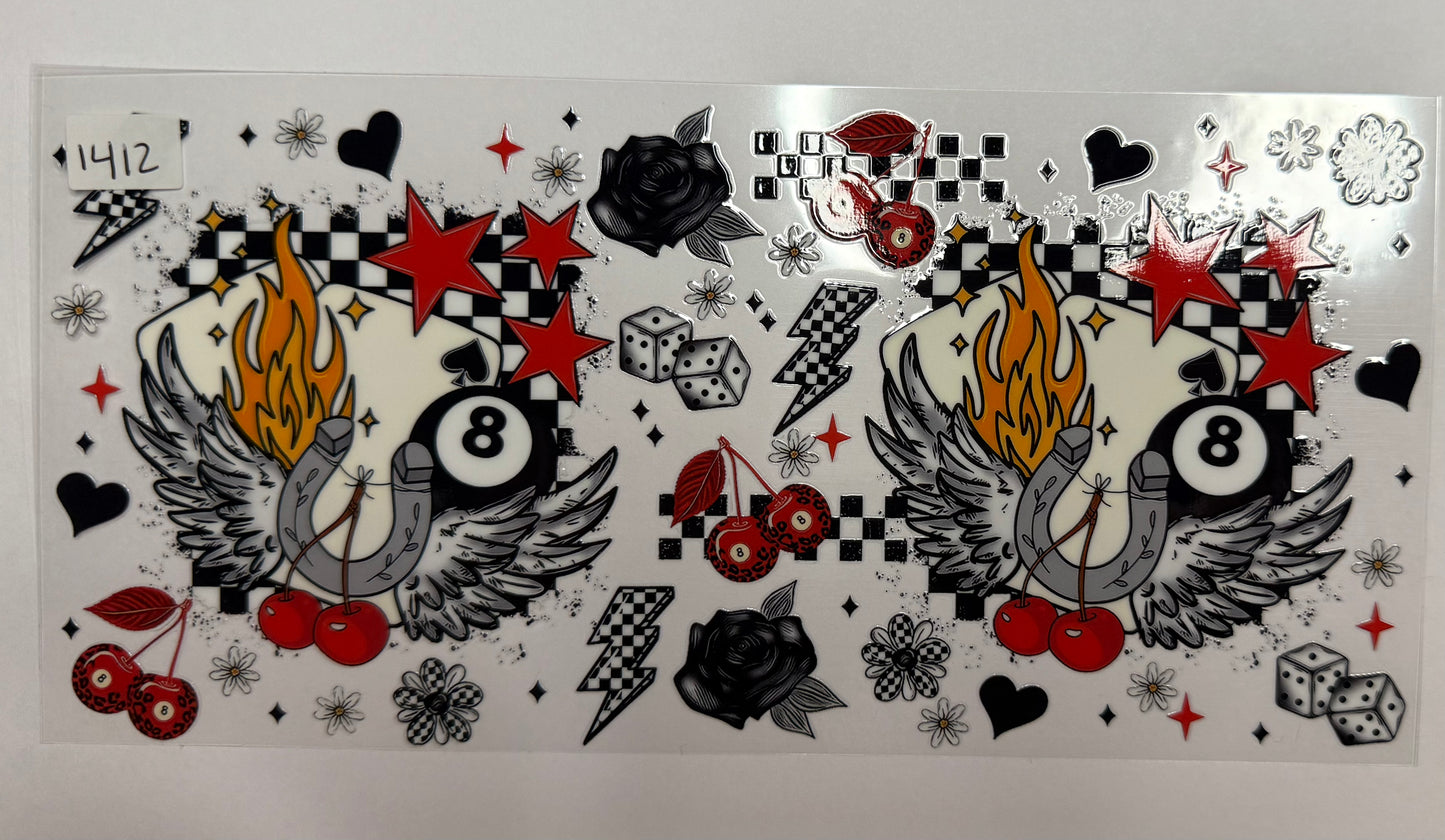 Butterflies, Bows, Hearts  and Flowers #2