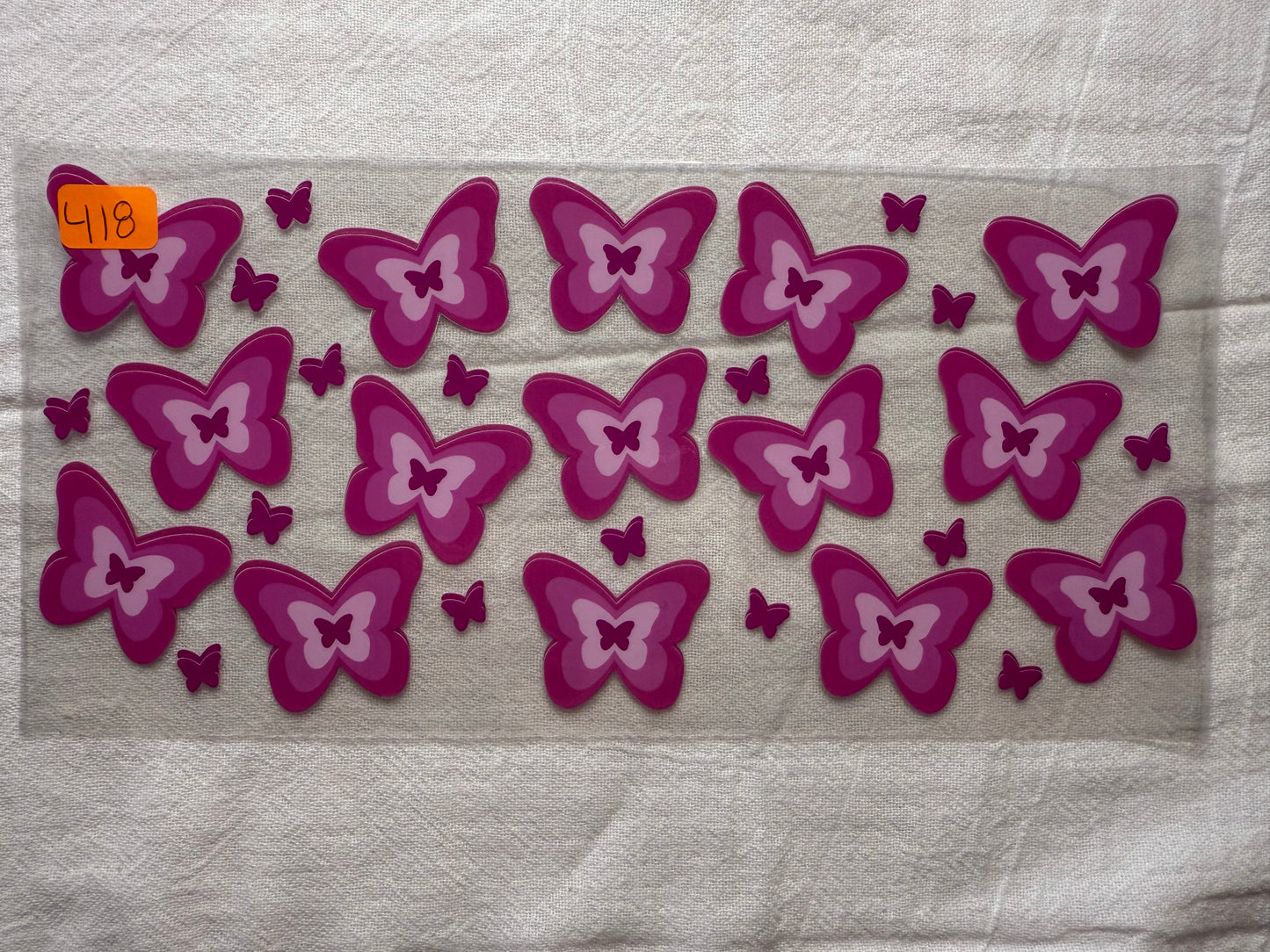 Butterflies, Bows, Hearts  and Flowers