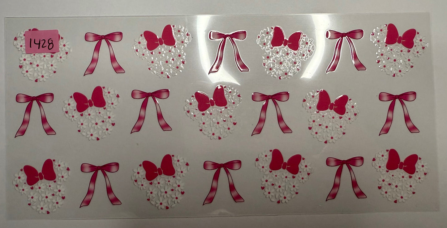 Butterflies, Bows, Hearts  and Flowers #2