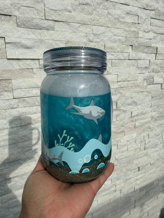 20oz Acrylic mason cup